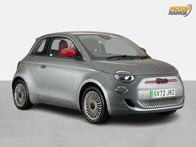 Used Fiat 500e Red 86 kW (118 HP) 2022 Grey Hatchback