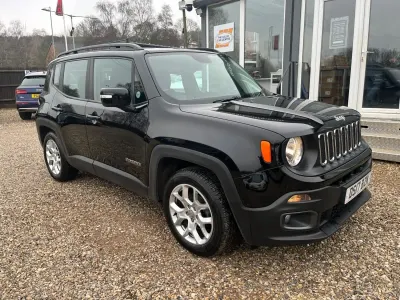 Begagnad Jeep Renegade Longitude 140 HK (102 kW) 2017 Svart SUV