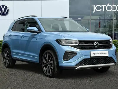 Ny VW T-Cross R-line 115 HK (84 kW) 2026 Blå SUV