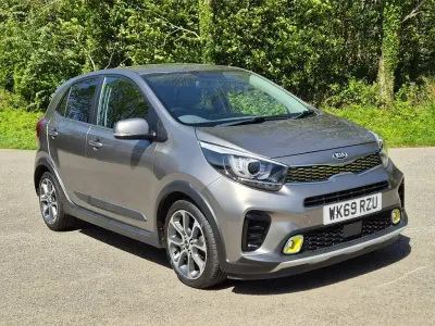Used Kia Picanto X-Line 83 HP (61 kW) 2019 Silver Hatchback