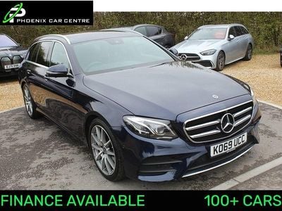 Used Mercedes E220 AMG line 2020 Blue Estate