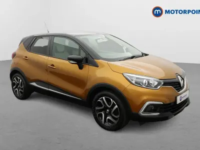 Used Renault Captur Iconic 90 HP (66 kW) 2019 Orange/black SUV