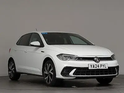 Used VW Polo R-line 95 HP (69 kW) 2024 White Hatchback