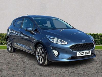 Used Ford Fiesta Trend 2021 Blue Hatchback