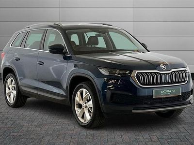 Used Skoda Kodiaq SE L Executive 150 HP (110 kW) 2024 Blue SUV