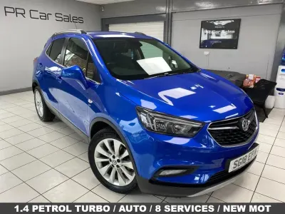 Used Vauxhall Mokka X Elite 140 HP (102 kW) 2018 Blue SUV