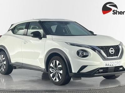 Used Nissan Juke Acenta 114 HP (83 kW) 2022 White SUV