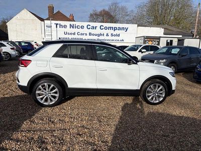 Used VW T-Roc SEL 150 HP (110 kW) 2018 White SUV