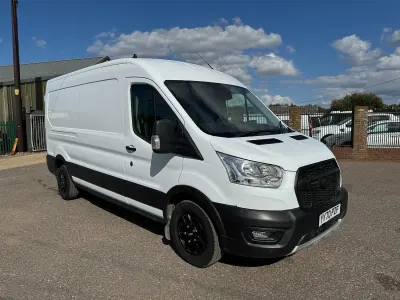 Used Ford Transit 130 HP (95 kW) 2021 White Van