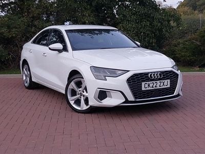 White Used 2022 Audi A3 Comfort Sedan | £16,998 (Good price)