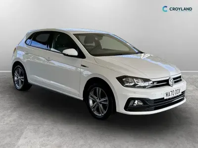 Used VW Polo R-line 115 HP (84 kW) 2020 White Hatchback
