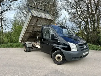 Used Ford Transit 100 HP (73 kW) 2007 Black Cabriolet