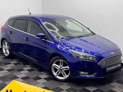 Blue Used 2017 Ford Focus Titanium Hatchback | £8,000 (Fair price)