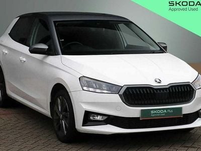 Used Skoda Fabia Colour Edition 110 HP (80 kW) 2023 White Hatchback