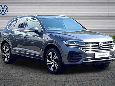 Used VW Touareg R-line 286 HP (210 kW) 2020 Silicon grey SUV