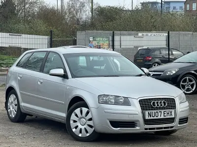 Used Audi A3 Comfort 2007 Silver Hatchback