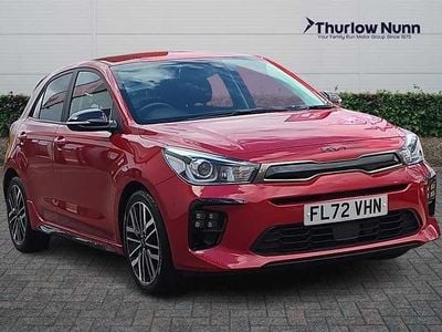 Begagnad Kia Rio GT-Line S 120 HK (88 kW) 2022 Röd Halvkombi