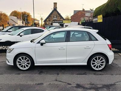 Used Audi A1 Sportback S-Line 116 HP (85 kW) 2018 White Hatchback