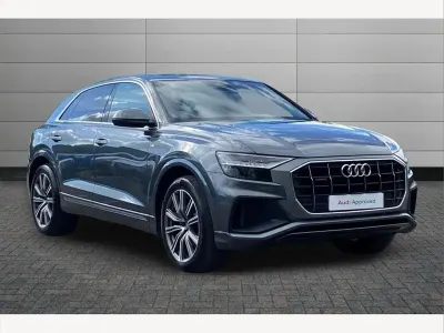 Used Audi Q8 S-Line 286 HP (210 kW) 2019 Grey SUV