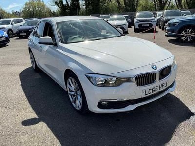 Used BMW 320 Luxury Line 2016 White Sedan