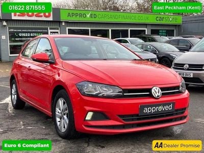 Used VW Polo SE 65 HP (47 kW) 2019 Red Hatchback