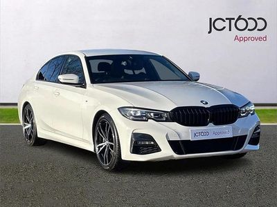White Used 2021 BMW 330 M Sport Sedan | £26,319 (Fair price)
