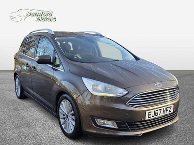 Brown Used 2017 Ford Grand C-Max Titanium MPV | £8,995 (Expensive)