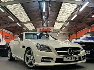 Used Mercedes SLK250 AMG 2013 White Cabriolet