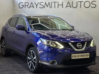 Used Nissan Qashqai Tekna 110 HP (80 kW) 2017 Blue SUV