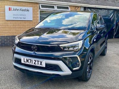 Black Used 2021 Vauxhall Crossland Elite SUV | £11,600 (Fair price)