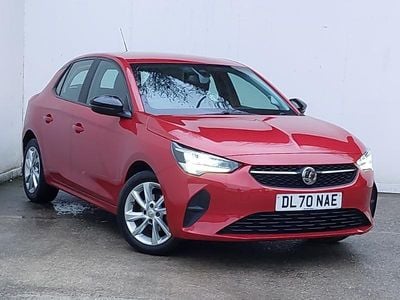 Red Used 2020 Vauxhall Corsa Hatchback | £9,498 (Fair price)
