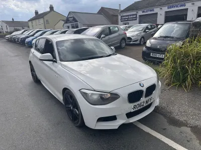 Used BMW 116 M Sport 134 HP (98 kW) 2012 White Hatchback
