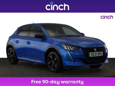 Blue Used 2021 Peugeot e-208 GTi Hatchback | £12,249 (Fair price)