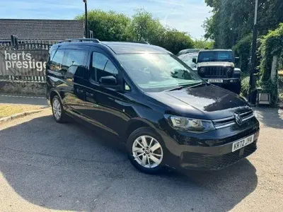 Used VW Caddy Maxi Life 122 HP (89 kW) 2022 Black MPV