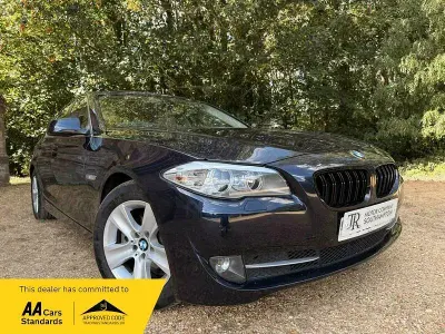 Used BMW 520 Efficient Dynamics 190 HP (139 kW) 2012 Blue Sedan