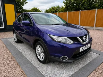 Used Nissan Qashqai Acenta 110 HP (80 kW) 2016 Blue SUV