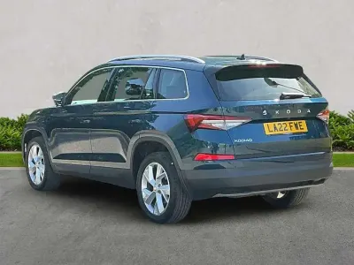 Used Skoda Kodiaq SE L Executive 150 HP (110 kW) 2022 Blue SUV