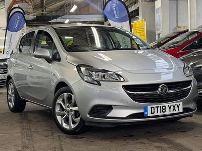 Used Vauxhall Corsa Sport 90 HP (66 kW) 2018 Silver Hatchback