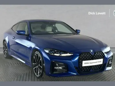 Used BMW 430 M Sport 258 HP (189 kW) 2022 Blue Coupe