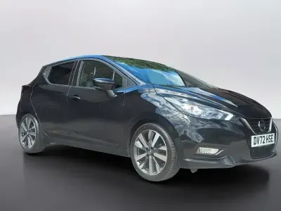 Used Nissan Micra S 92 HP (67 kW) 2022 Black Hatchback