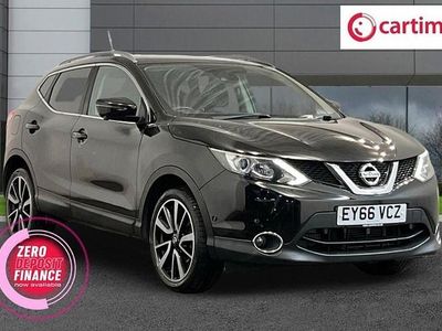 Black Used 2017 Nissan Qashqai Tekna SUV | £11,750 (Fair price)