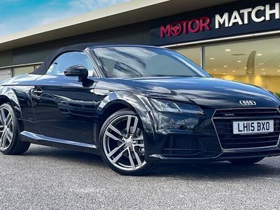 used Audi TT Roadster 2.0 TFSI S line S Tronic quattro Euro 6 (s/s) 2dr Convertible