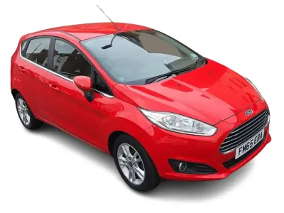 Used Ford Fiesta Zetec 100 HP (73 kW) 2016 Red Hatchback