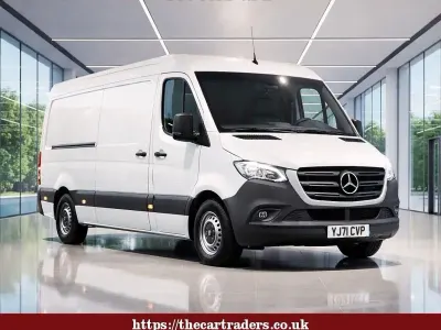 Begagnad Mercedes Sprinter Progressive 2021 Vit Van