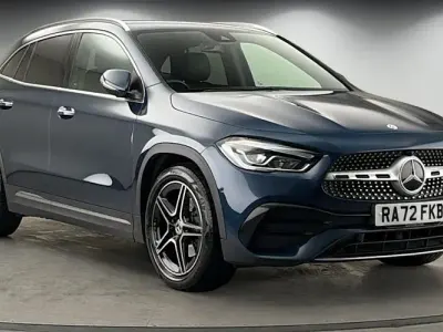 Used Mercedes GLA200 AMG Line Premium 163 HP (119 kW) 2022 Blue SUV
