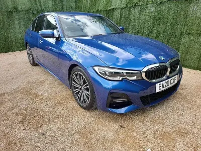 Used BMW 330 M Sport 254 HP (186 kW) 2020 Blue Sedan