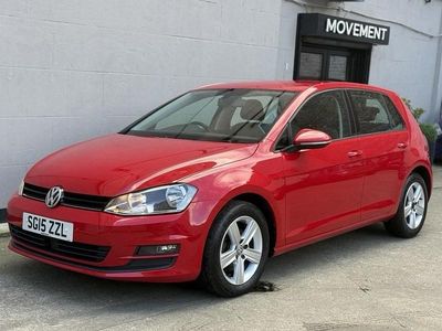 Used VW Golf VII Match 2015 Red Hatchback
