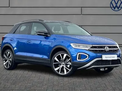 New VW T-Roc Design 115 HP (84 kW) 2026 Blue SUV
