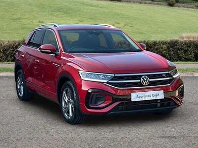 Used VW T-Roc R-line 150 HP (110 kW) 2023 Red SUV