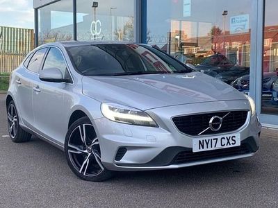 Used Volvo V40 R-Design Pro 122 HP (89 kW) 2017 Silver Hatchback